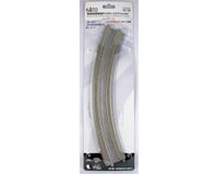 Kato N 18.9"/17.6" 45-Degree Dbl Curve, Concrete Tie (2)