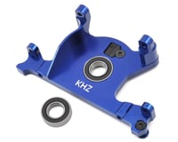 King Headz Aluminum Motor Mount w/Bearing for Traxxas Slash 4x4 LCG/Rally (Blue)