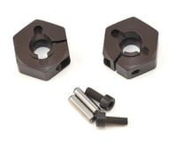 Kyosho Wide Clamping Wheel Hub Set (Gunmetal) (2)