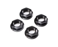 Losi 17mm Flanged Wheel Nut Black (4): Super Rock Rey