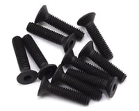 Losi 4x18mm Flat Head Hex Screws (10)