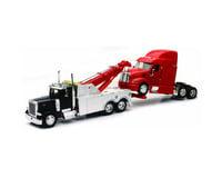 New Ray 1/32 D/C PETERBILT 379 TOW TRUCK