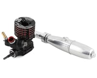 O.S. Speed R2104 .21 9-Port On-Road Engine Combo w/T-2080SC II Pipe (Turbo)