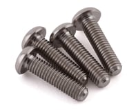 ProTek RC 3x10mm "Grade 5" Titanium Button Head Hex Screw (4)