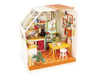 Robotime Rolife Jason's Kitchen Miniature Dollhouse 3D Wooden Kit