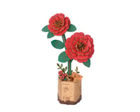 Robotime ROWOOD Red Camelia