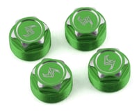 Samix SCX24 Aluminum Scale Wheel Hub (Green) (4)