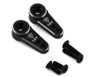 Treal Hobby FCX24 CNC Aluminum 15T Micro Servo Horns (Black) (2) (EMAX)