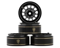 Treal Hobby Type I 1.0" Classic 12-Spoke Beadlock Wheels (Grey) (4) (27.2g)