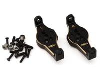 Treal Hobby Brass C-Hub Carriers for Traxxas TRX-4 (Black) (2) (47g)