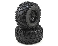 Traxxas X-Maxx Pre-Mounted Tires & Wheels (Black) (2) (8S Rated)