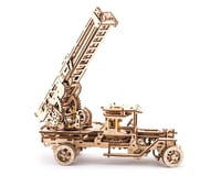 UGears Fire Truck with Ladder Wooden 3D Model