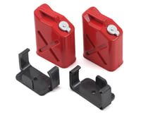 Yeah Racing 1/10 Crawler Scale "Jerry Can" Accessory Set (Fuel Cans) (Red)