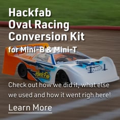 Hackfab Oval Racing Conversion Kit for Mini-B & Mini-T