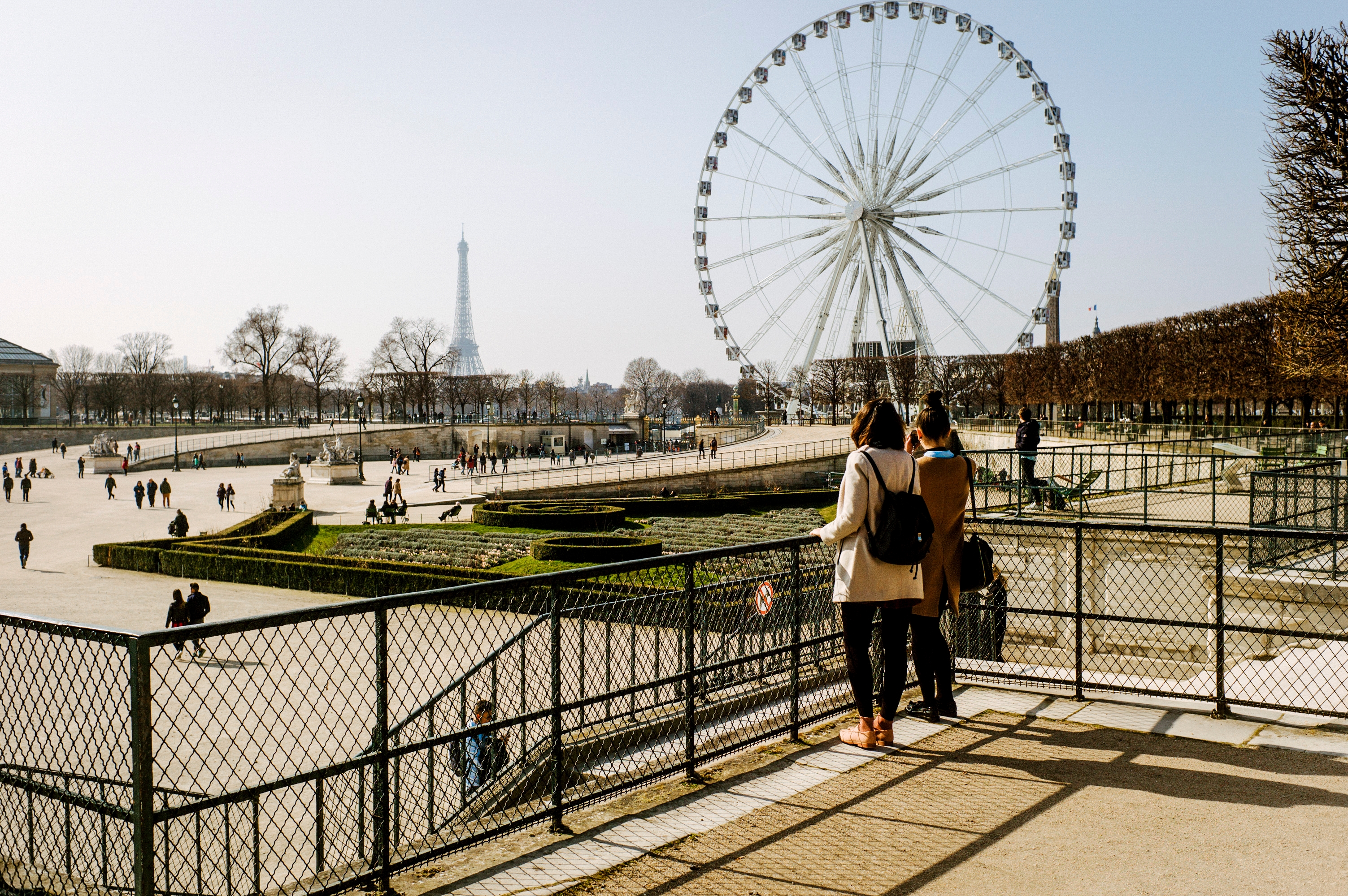 Un paysage de Paris, en France. 