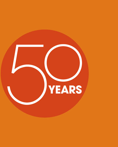 Visit our About Us page to learn more about our 50th anniversary