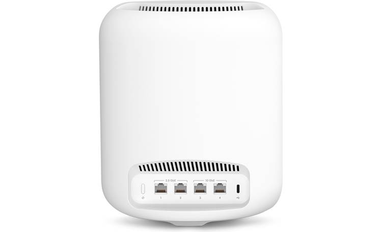 eero Max 7 (3-pack) Back, showing multi-gigabit Ethernet ports