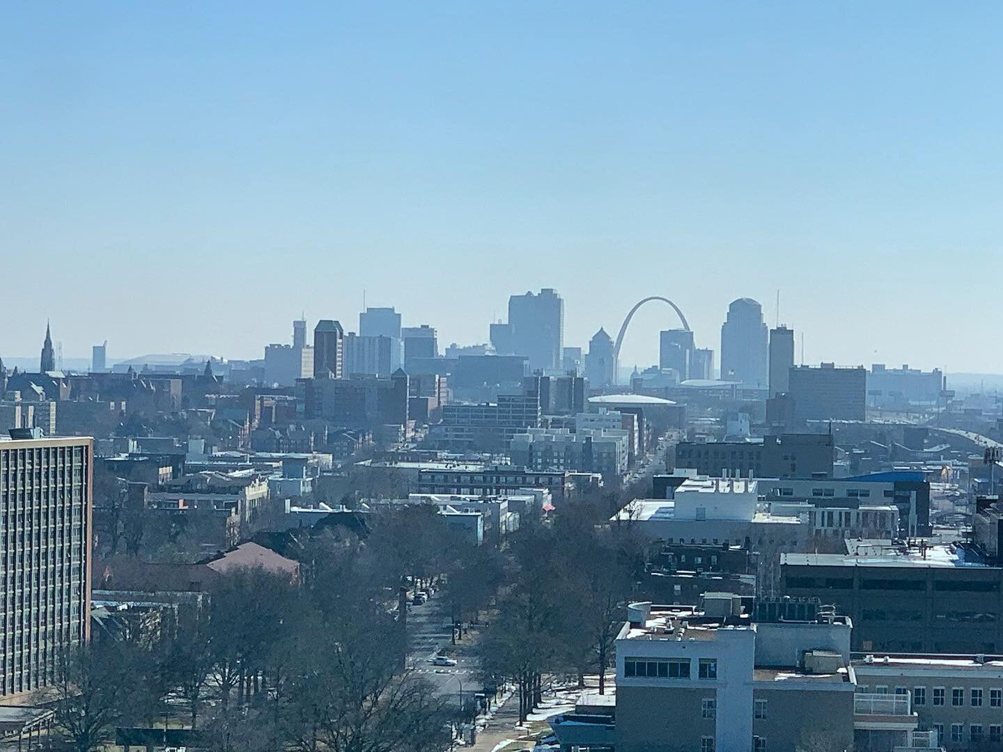 Starting the week with a beautiful St. Louis morning.  #stl #stlouisarch #stlmade