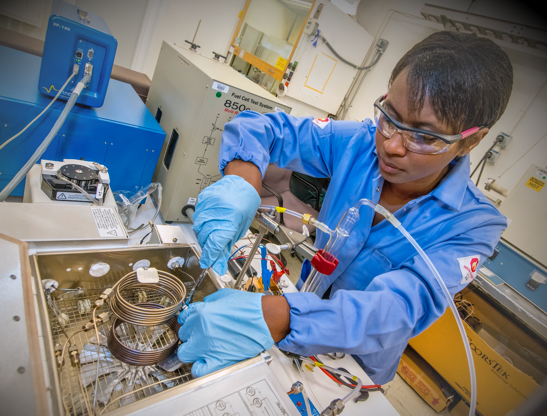 Scientist in Lab