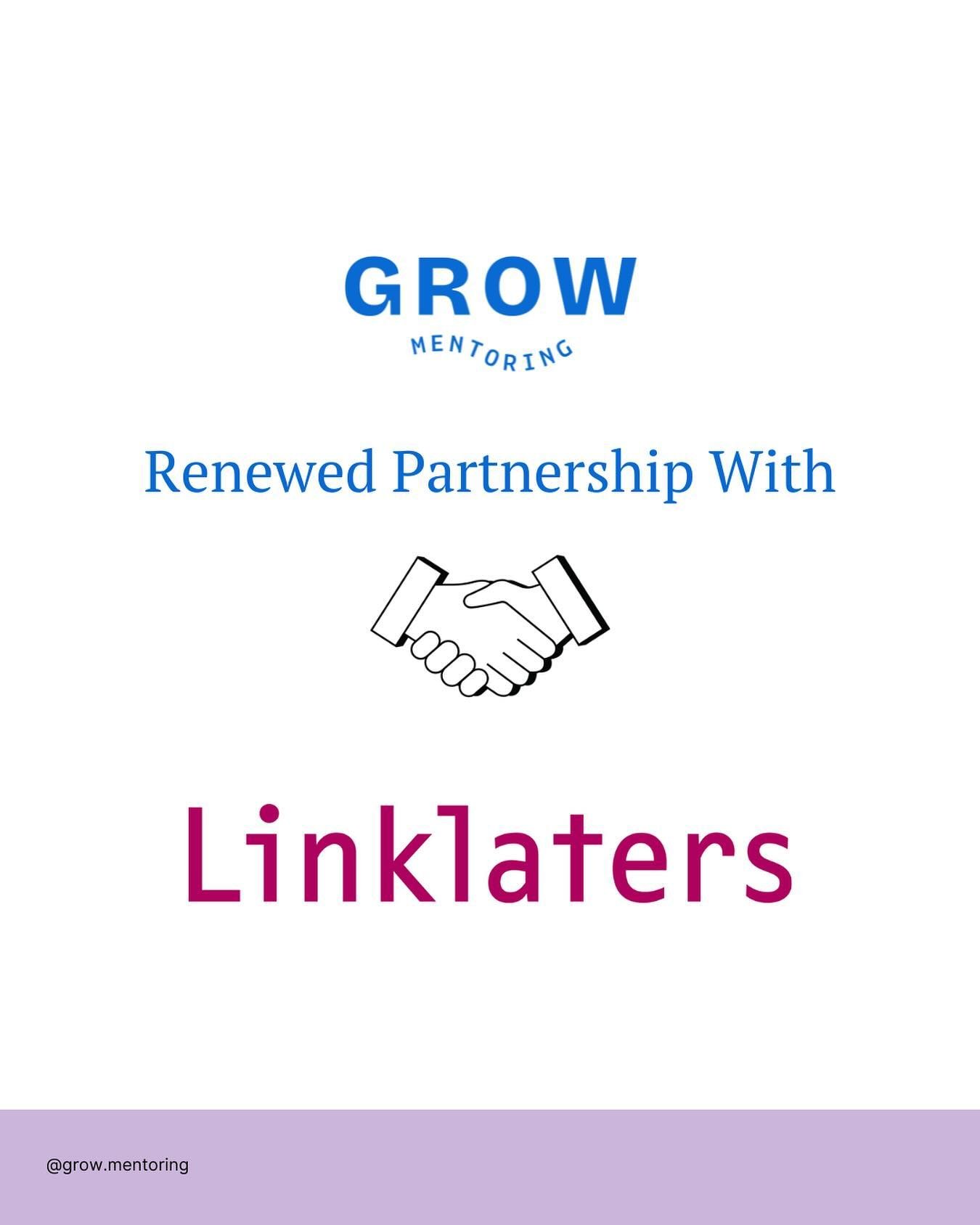 Announcing our partnership renewal with Linklaters 🚀

🌟 We&rsquo;re delighted that Linklaters will continue supporting aspiring lawyers within the GROW community over the next six months. Over the course of this exclusive cohort, mentees will be pa