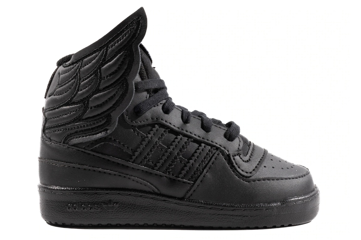 Pre-owned Adidas Originals Babies' Adidas Js Wings 4.0 Black (infant) In Core Black/core Black/footwear White