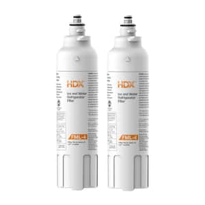 FML-4 Premium Refrigerator Water Filter Replacement For LG LT800P (2-Pack)