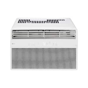 8,000 BTU, 115 Volts, Window Smart Air Conditioner Cools 350 sq. ft. with Remote, WiFi Enabled in White