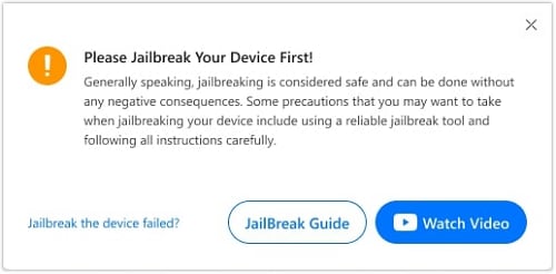 Jailbreak de dispositivo iOS