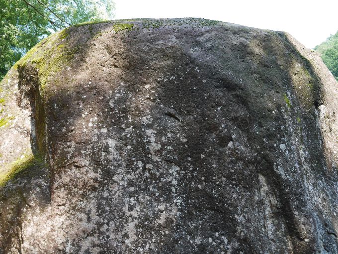 異空間に入り込んだかのような「線刻石のある巨石群」