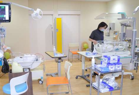 ２４時間体制で新生児を見守るＮＩＣＵ＝鹿児島市のいまきいれ総合病院