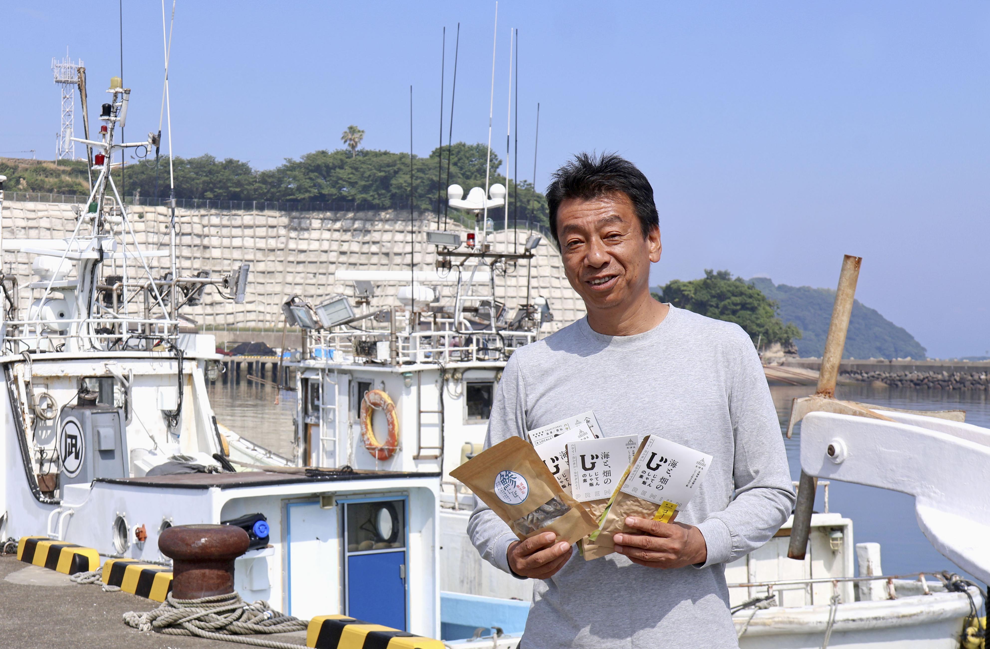 「一年漁師」を企画した竹下千代太さん＝2024年6月、長崎県雲仙市