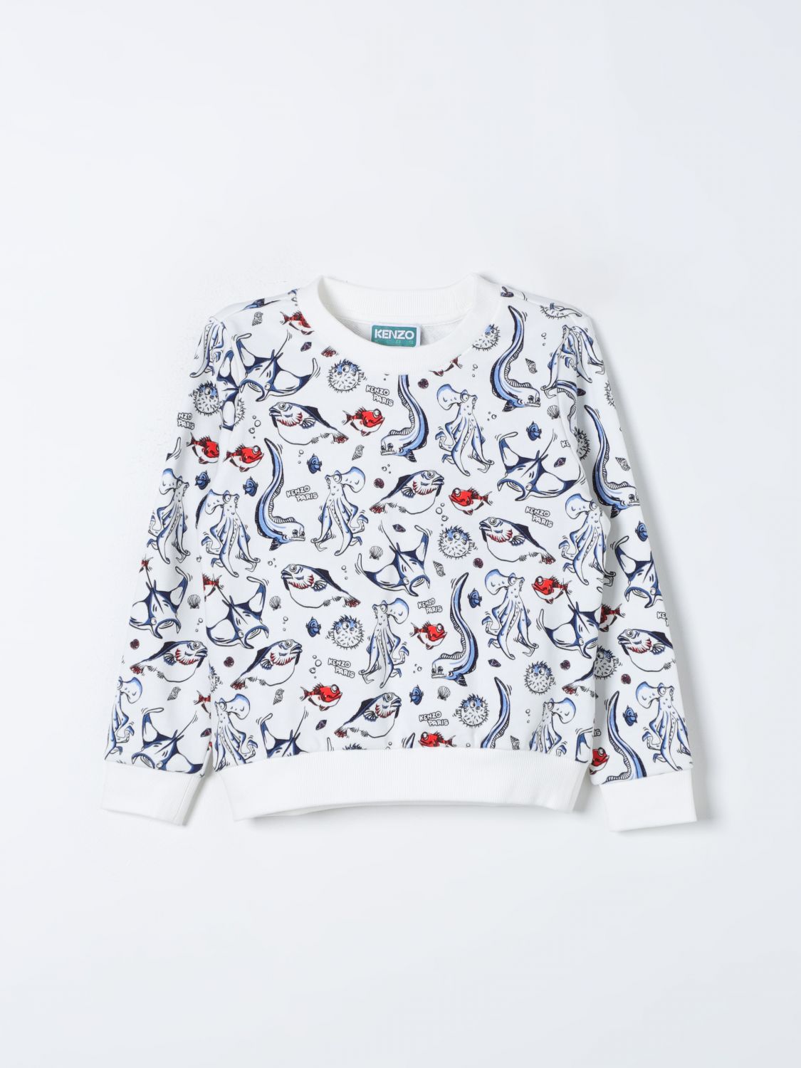 Kenzo Sweater  Kids Kids Color White