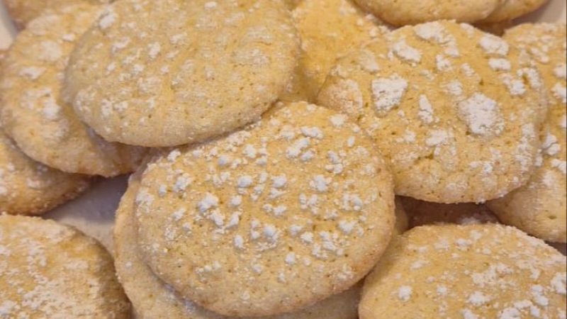 Receta de galletas de limón de Adela González, para chuparse los dedos