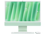 iMac 24インチ Retina 4.5Kディスプレイモデル M4チップ 8コアGPU 256GB SSD 16GBメモリ MWUE3J/A [グリーン]の製品画像