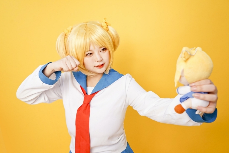 人気シリーズ『ポプテピピック』より、ポプ子＆ピピ美のコスプレ特集！可愛さ、作品らしさ全開の写真をピックアップ！-3