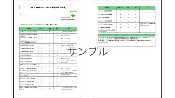 ウェブアクセシビリティ診断（JIS[A基準]準拠）いたします