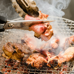 地鶏炭火焼き 紅葉堂 もみじどう のコース写真