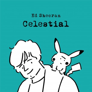 エド・シーラン、「Celestial」がポケモン挿入歌に＆コラボMV公開