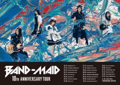 BAND-MAID、10周年記念世界ツアーファイナル横浜アリーナ公演を生配信