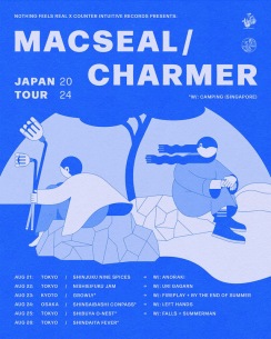 USエモ、インディー・ロックの2バンド、Macseal & Charmerによるカップリング・ツアー開催