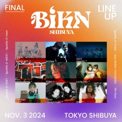 11月3日開催のアジアン・ショーケース・フェスBiKN Shibuya、最終ラインアップ&タイムテーブル発表