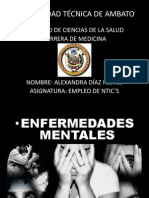 Informe de Patologias Mentales