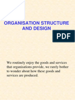 Organisation Structure and Design