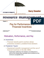 Pay For Performance and Financial Incentives: Gary Dessler