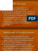 Facility Location & Layout