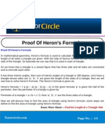 Proof of Heron's Formula