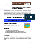 MODULE 1 Ocean and Coastal Habitat - SECTION 9 Coastal Landforms