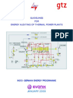 Guidelines For Energy Auditing of TPS