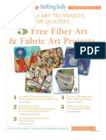 Free Fiber Art & Fabric Art Projects: Quilting Daily