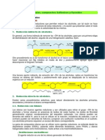 Reducción de Alcoholes, Compuestos Sulfónicos y Epóxidos